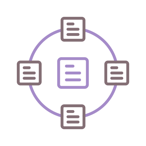 Data collection hosting data collection collection icon