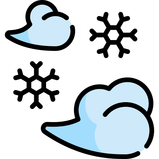Wind forecast cloud climate icon