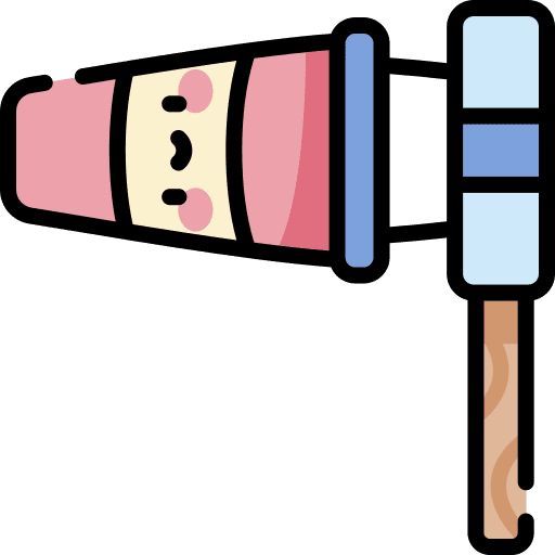 Windsock weather forecast meteorology icon