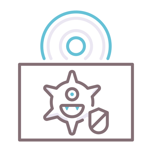 Anti virus software anti virus malware security icon