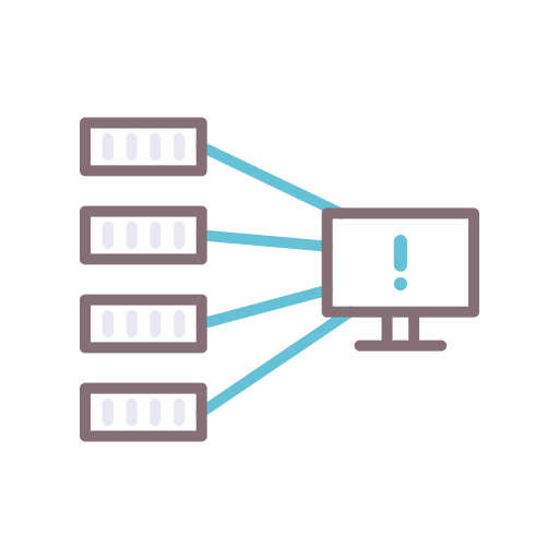 Cyber attack clickbait virus cyber attack icon