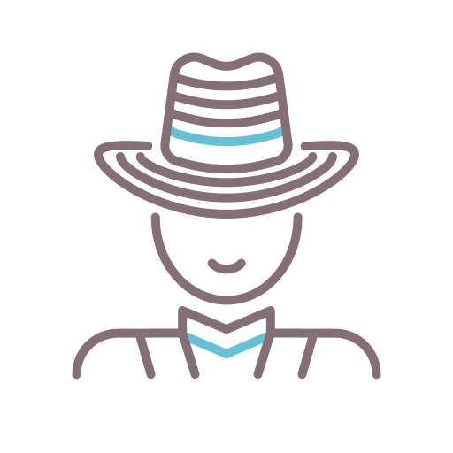 Hacker protection computer password icon