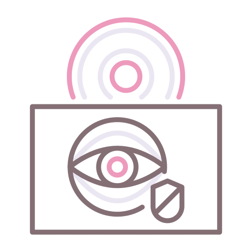 Spyware cyber security spyware thief icon