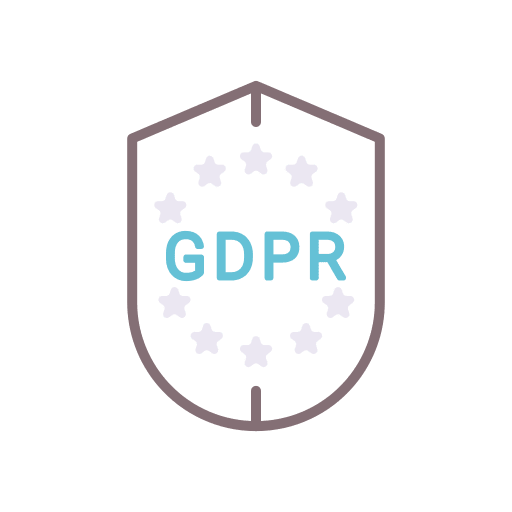 Gdpr secure folder protection gdpr icon