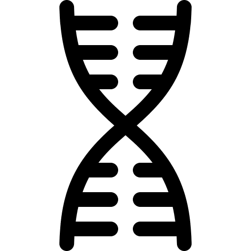 Dna healthcare and medical genetics genetic icon