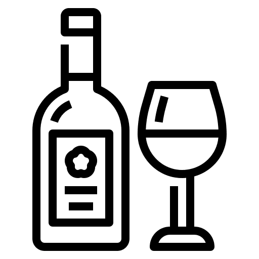 Drink business and finance alcohol drink icon