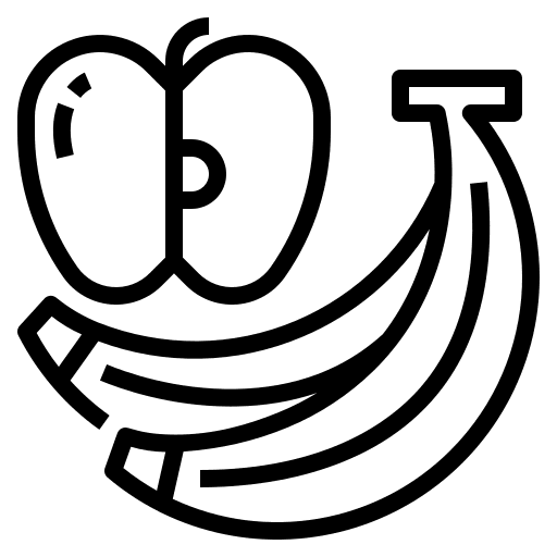 Fruit healthy apple food icon