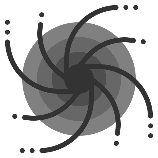 Black hole fields space war icon