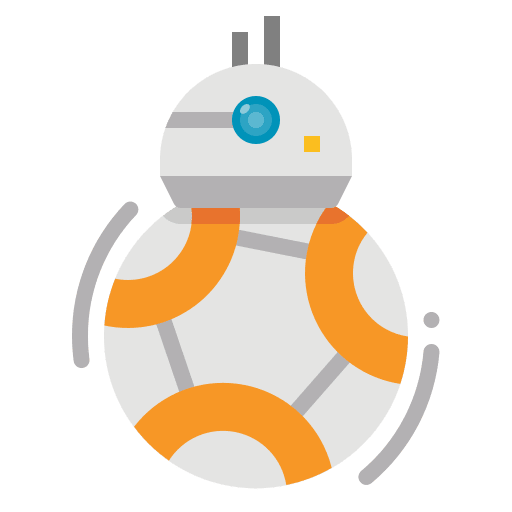 Droid universe robot galaxy icon