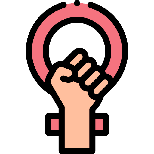 Feminism fist fists women icon
