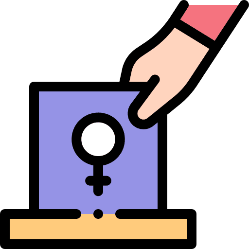 Feminism woman female gender icon