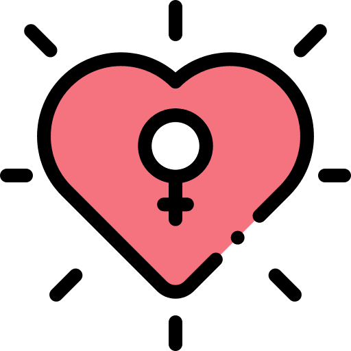 Love woman symbol love icon