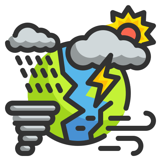Weather snowy weather rain icon