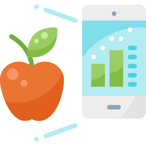 Analysis mobile apple analytics icon