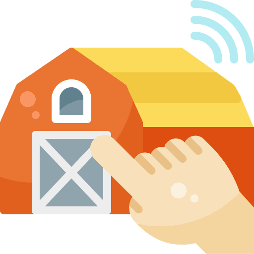 Smart farm smart farm farming and gardening online icon