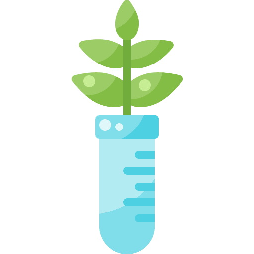 Test tube testing plant test tube icon