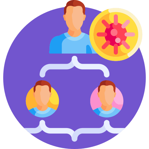 Transmission transmission healthcare and medical plague icon