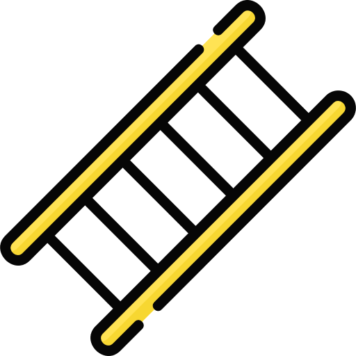 Ladder vertical ladder healthcare and medical icon