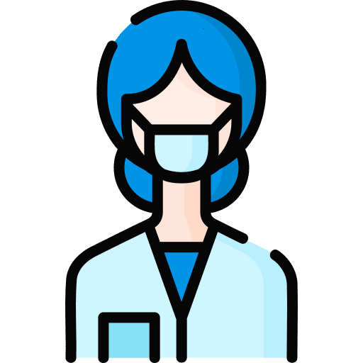 Doctor woman doctor health icon