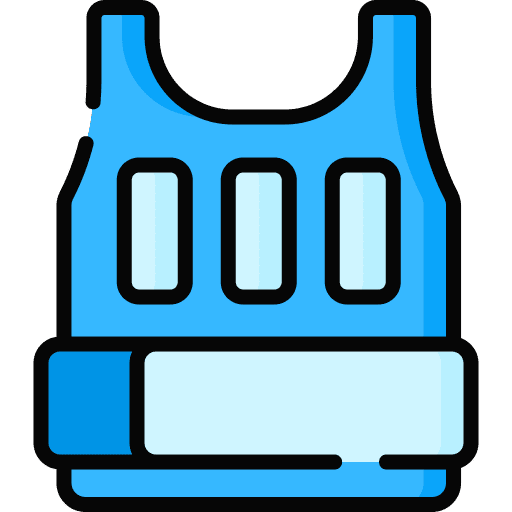 Bulletproof vest weapons miscellaneous bulletproof vest icon