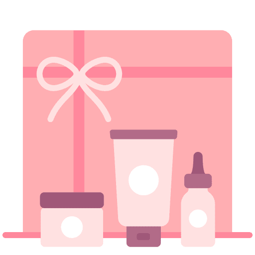 Cosmetics gifts cosmetic set icon