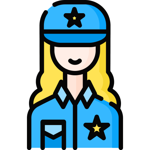 Police police officer user cop icon
