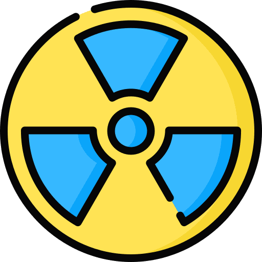 Radiation barrel power ecology and environment icon