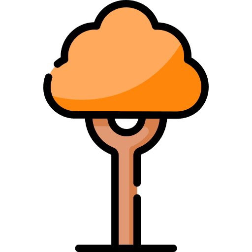 Tree forest garden tree icon