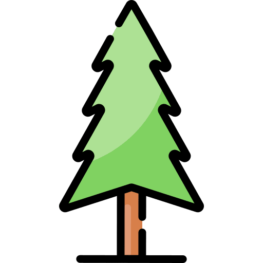 Tree forest garden tree icon