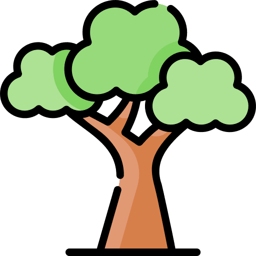 Tree garden forest yard icon