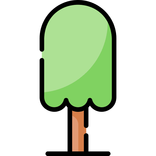 Tree garden yard botanical icon