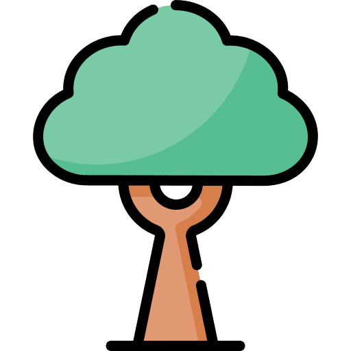 Tree yard tree nature icon