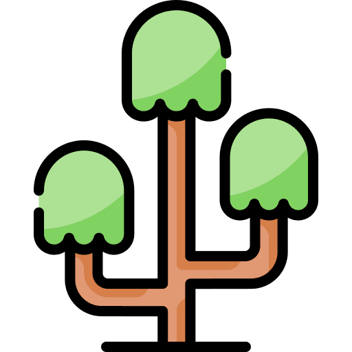 Tree tree nature botanical icon