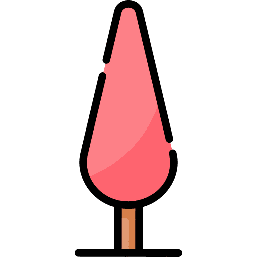 Tree botanical nature forest icon