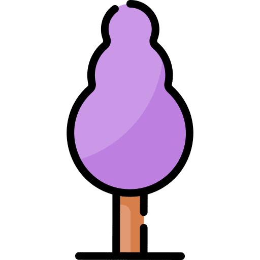 Tree yard botanical forest icon