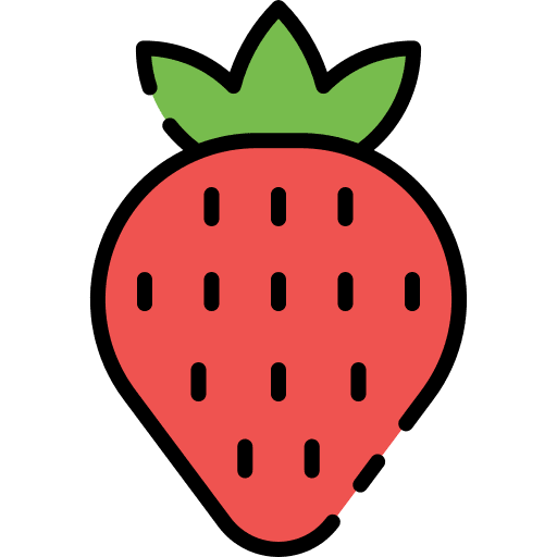 Strawberry strawberry organic diet icon