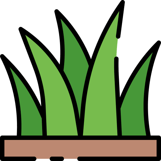 Grass yard garden nature icon