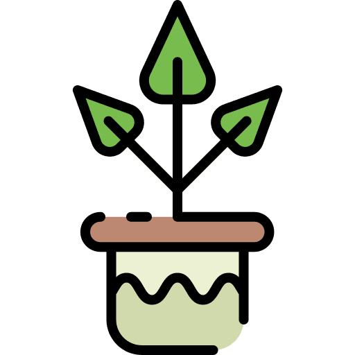 Plant plants house things flowering icon