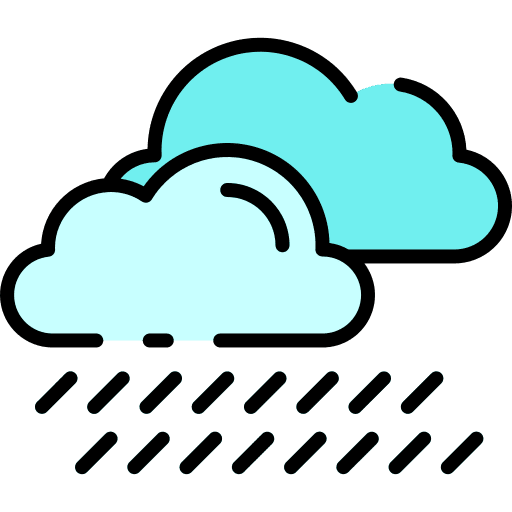 Rain raining sky rain icon