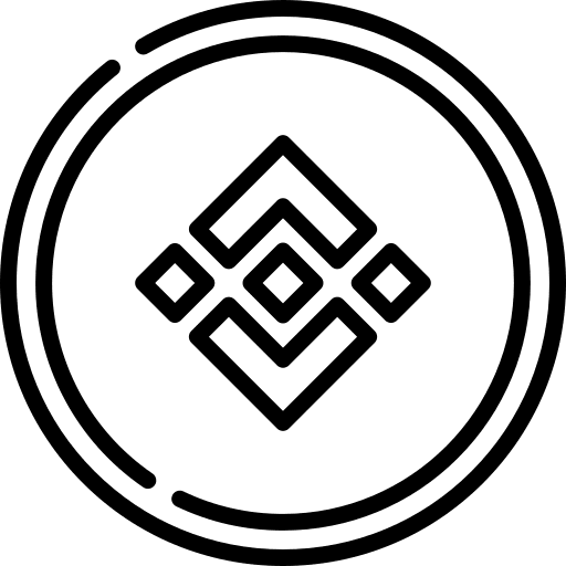 Binance coin cash cryptocurrency icon