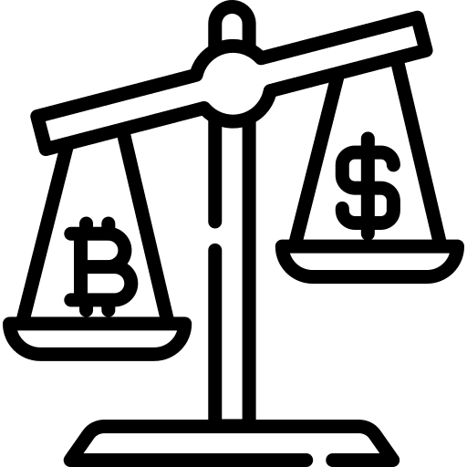 Currency cash cryptocurrency coin icon