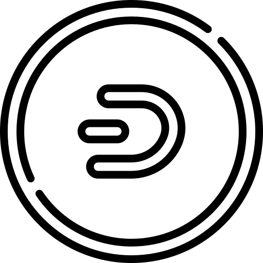 Dash dash cryptocurrency currency icon