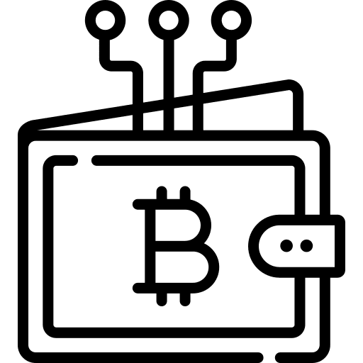 Digital currency coin digital icon