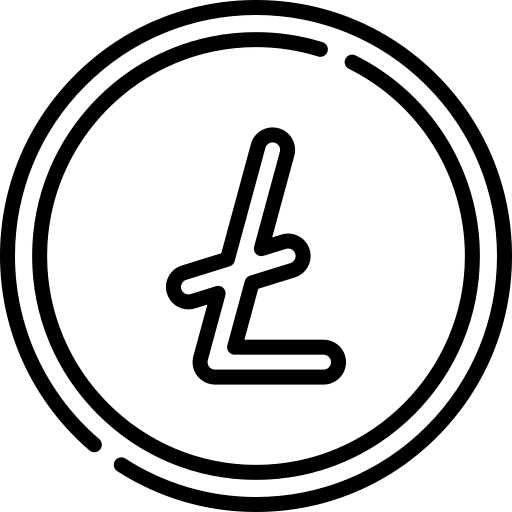 Litecoin business and finance litecoin cash icon