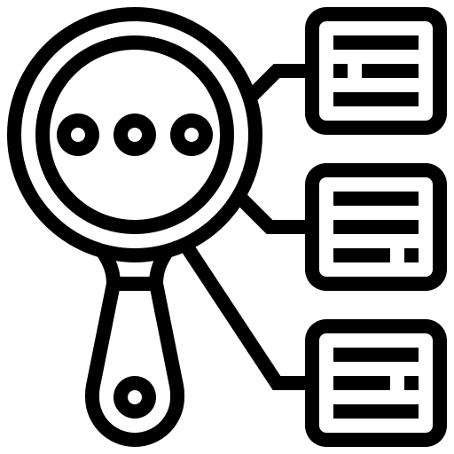 Data classification classify data miscellaneous icon