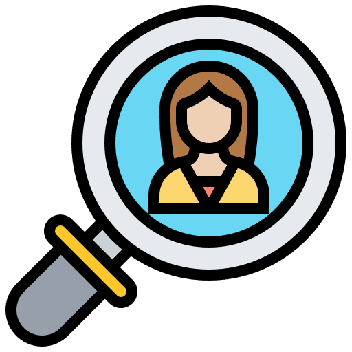 Focusing focusing testing search icon