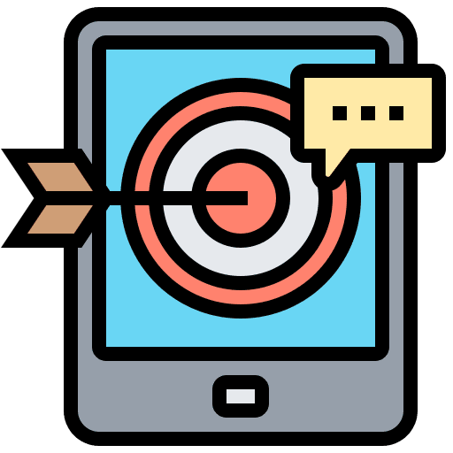 Retargeting dart board objective retargeting icon