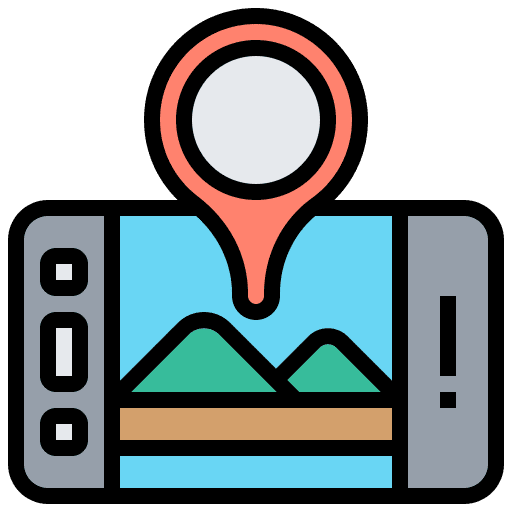 Roadmap target roadmap targeting icon