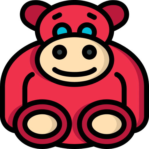 Bear child bear toy icon
