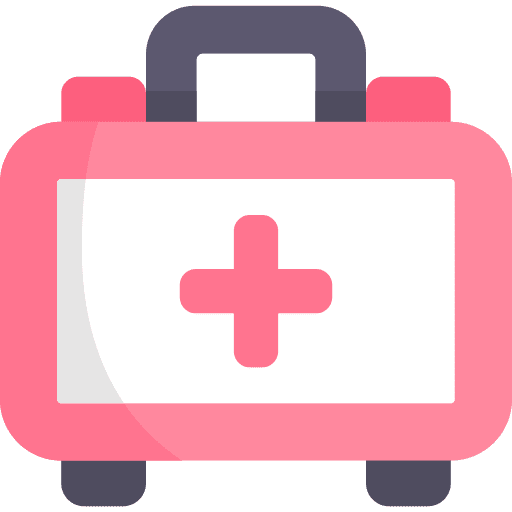 First aid kit healthcare and medical health care doctor icon